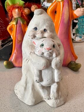 VTG 1991 Dreamsicles Cast Art “Ghost & Scaredy Cat” Halloween by Kristin
